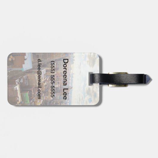 New York City Bagagelabel (Achterkant horizontaal)