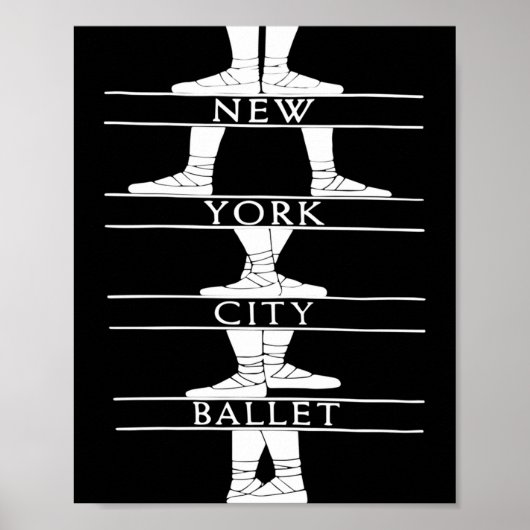 New York City Ballet Clic _1 Poster (Voorkant)