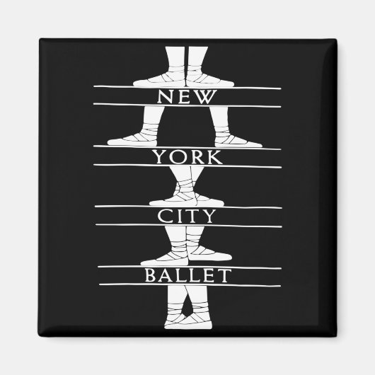New York City Ballet Klik Magneet (Voorkant)