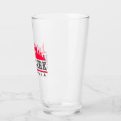 New York City Beautiful Fun Skyline Glas (Links)