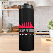 New York City Beautiful Skyline Thermosbeker