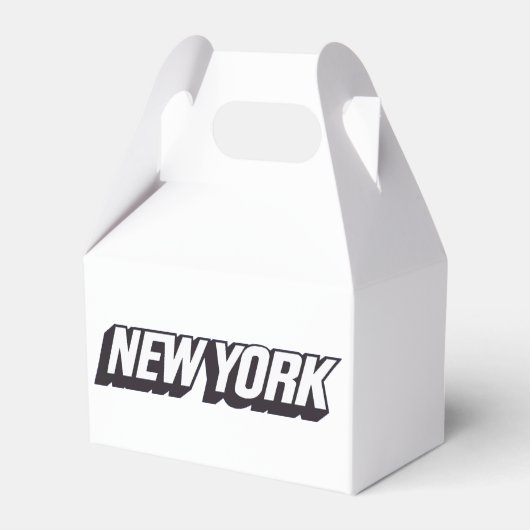 New York City Bedankdoosjes (Voorkant Zijde)