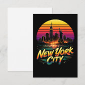 New York City Bedankkaart (Voorkant / Achterkant)