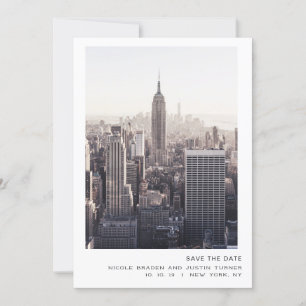 New York City Bewaar de Datum Save The Date
