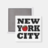New York City (Big Apple) Magneet (Voorkant / Achterkant)