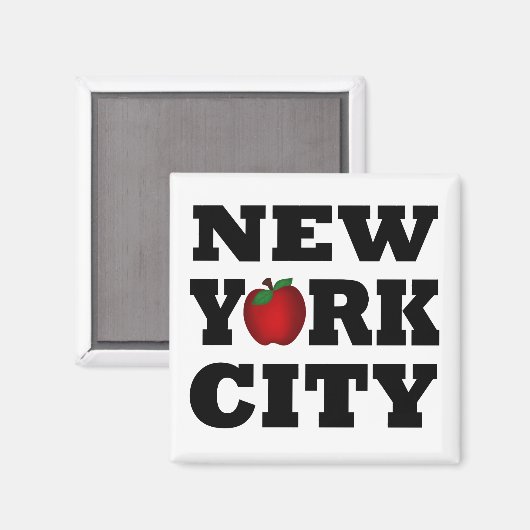 New York City (Big Apple) Magneet (Voorkant / Achterkant)