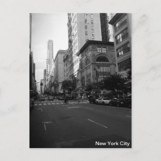 New York City Black en White Briefkaart