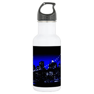 New York City & Blue Night Waterfles