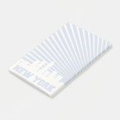 New York City Blue Post-it® Notes (Schuin)
