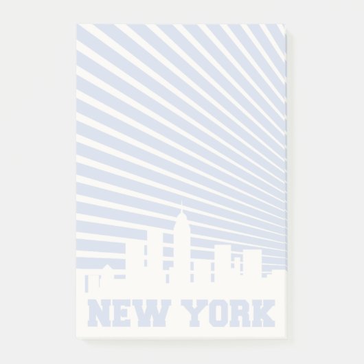 New York City Blue Post-it® Notes (Voorkant)