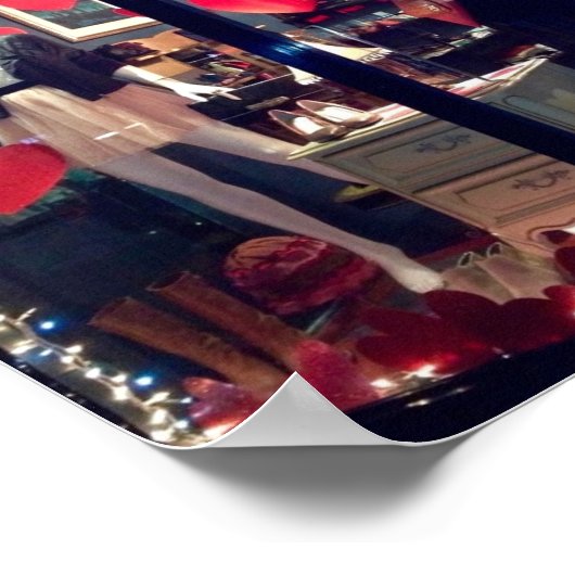 New York City Boutique Window Valentijnsdag NYC Poster (Hoek)