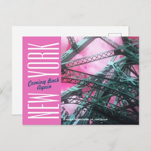 New York City Bridges Briefkaart (Voorkant / Achterkant)