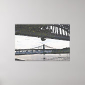 New York City Bridges Canvas Afdruk (Voorkant)