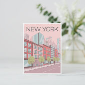 New York City Briefkaart (Staand voorkant)
