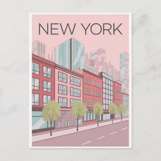 New York City Briefkaart (Voorkant)