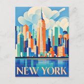 New York City Briefkaart (Voorkant)