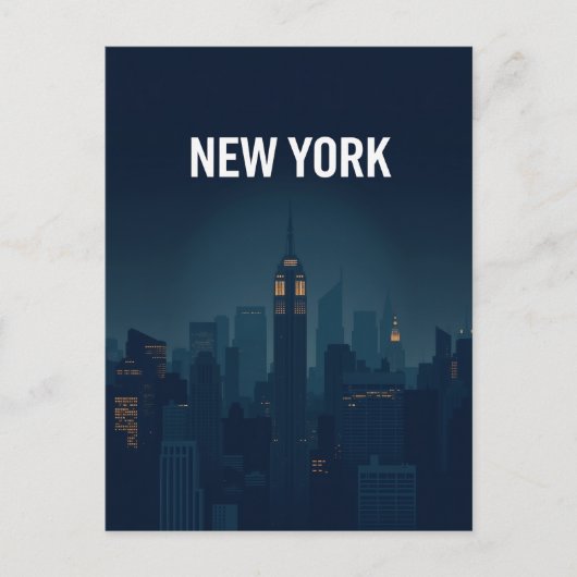 New York City Briefkaart (Voorkant)