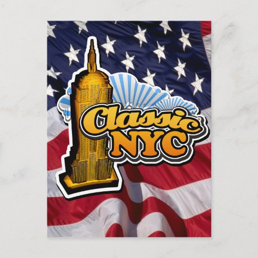 New York City Briefkaart (Voorkant)