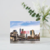 New York City Briefkaart (Staand voorkant)