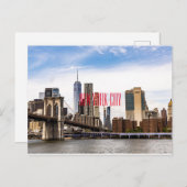 New York City Briefkaart (Voorkant / Achterkant)