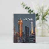 New York City Briefkaart (Staand voorkant)