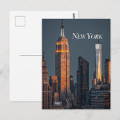 New York City Briefkaart (Voorkant / Achterkant)
