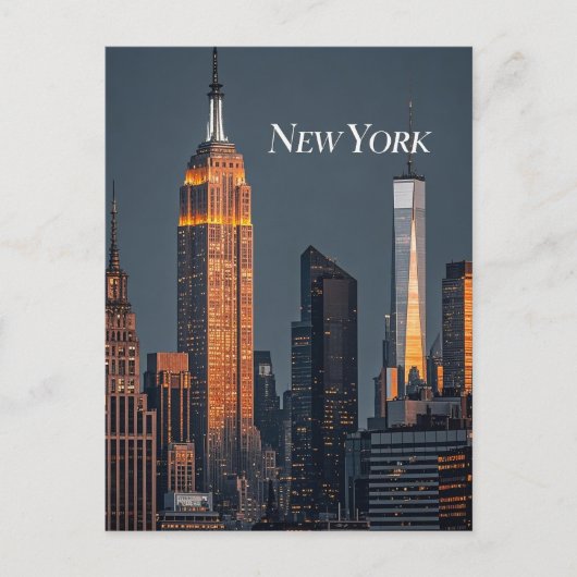 New York City Briefkaart (Voorkant)