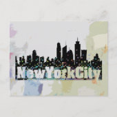 New York City Briefkaart (Voorkant)