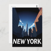 New York City Briefkaart (Voorkant / Achterkant)