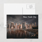 New York City Briefkaart (Voorkant / Achterkant)