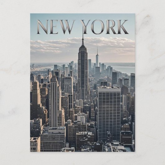 New York City Briefkaart (Voorkant)