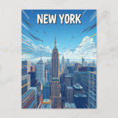 New York City Briefkaart (Voorkant)