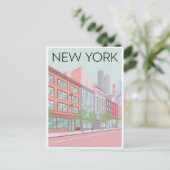 New York City Briefkaart (Staand voorkant)