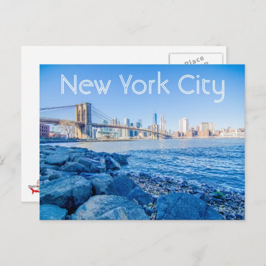 New York City Briefkaart (Voorkant / Achterkant)