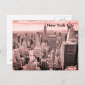 New York City Briefkaart (Voorkant / Achterkant)