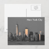 New York City Briefkaart (Voorkant / Achterkant)