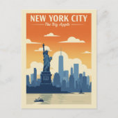 New York City Briefkaart (Voorkant)