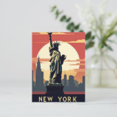 New York City Briefkaart (Staand voorkant)