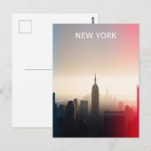 New York City Briefkaart (Voorkant / Achterkant)
