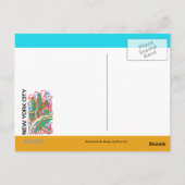 New York City Briefkaart (Achterkant)