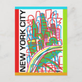 New York City Briefkaart (Voorkant)
