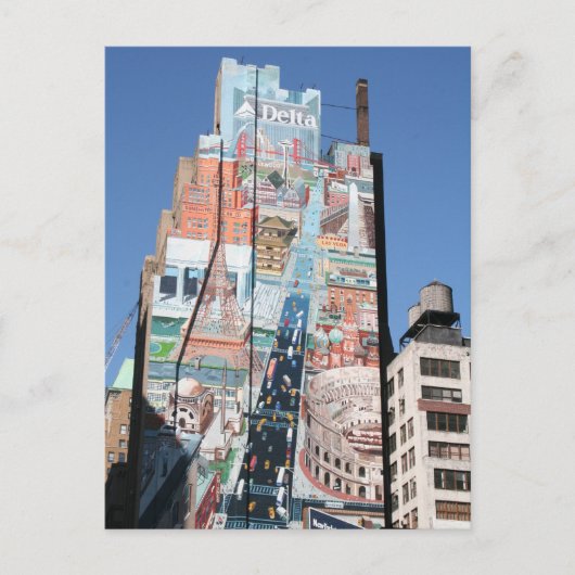 New York City Briefkaart (Voorkant)