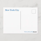 New York City Briefkaart (Achterkant)