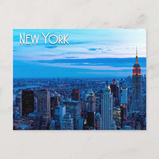 New York City Briefkaart (Voorkant)