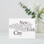 New York City Briefkaart (Staand voorkant)