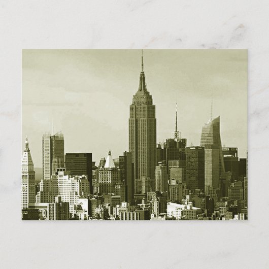 New York City Briefkaart (Voorkant)