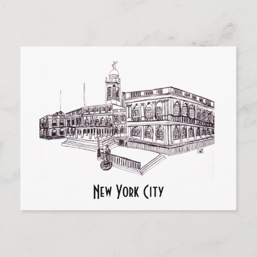 New York City Briefkaart (Voorkant)