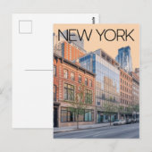 New York City Briefkaart (Voorkant / Achterkant)