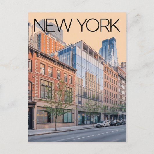 New York City Briefkaart (Voorkant)