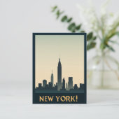 New York City Briefkaart (Staand voorkant)